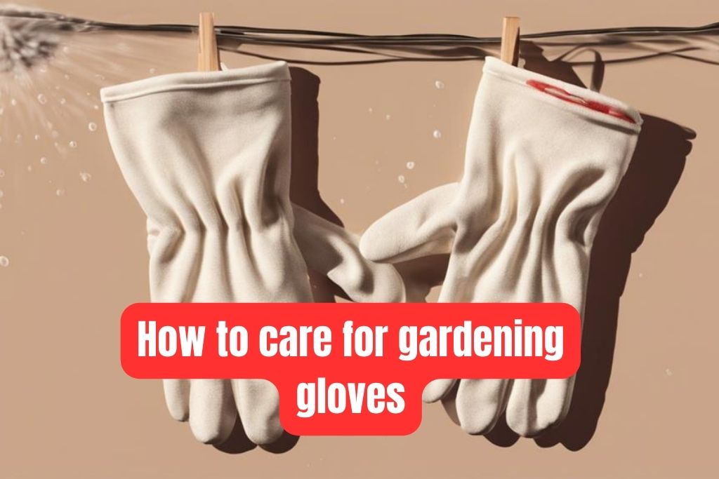 How to care for gardening gloves