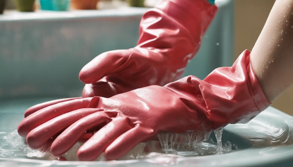 proper hand washing technique